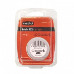 ESTAÑO BOB.60% 1MM.100GR.