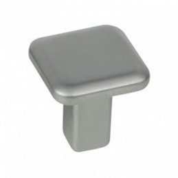Pomo NESU cromo mate 20x20 mm