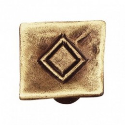 Pomo NESU cuero mate 26x26 mm