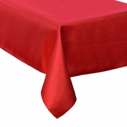 MANTEL 140x240CM.ROJO 100%...