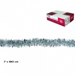 GUIRNALDA PLATA 7X180 CM.