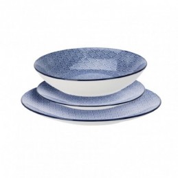 VAJILLA 18 PIEZAS PORCELANA