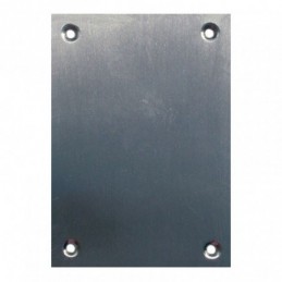 PLACA CIEGA 2 UNID. 80X80MM...