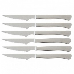 CUCHILLO. SET 6 CHULETEROS...
