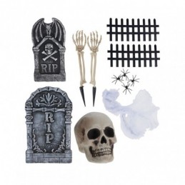 SET DECORACIÓN CEMENTERIO