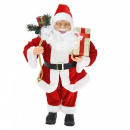 FIGURA PAPÁ NOEL DE PIE 60CM