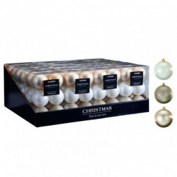 SET 12 BOLAS NAVIDAD 60MM