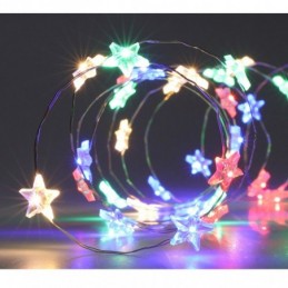 GUIRNALDA 20 LED ESTRELLAS...