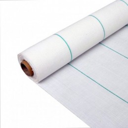 MALLA ANTIHIERBA BLANCA. 1X25M