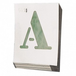 Abecedario Egyp aluminio...