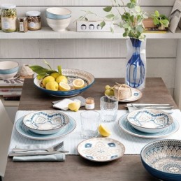 VAJILLA STONEWARE 18...