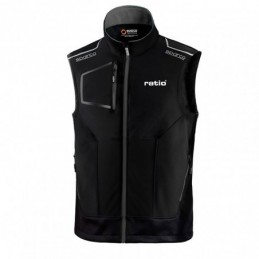 CHALECO GRIS/NEGRO TALLA XL