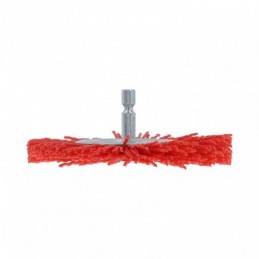 CEPILLO CIRCULAR NYLON ROJO...