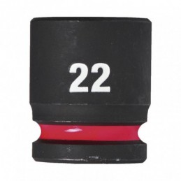 VASO IMPACTO 1/2  CORTO 22MM.