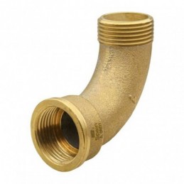 CURVA 90 LATÓN ROSCADO M-H 1/2