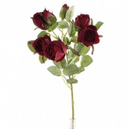 Vara 7 rosas rojo, 12...