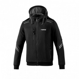 SUDADERA GRIS/NEGRO TALLA XL