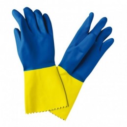 Juego de guantes látex...