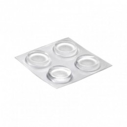 GOTAS TRANSP.ADHES.Ø19x4 BL...