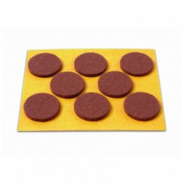 DESLIZADORES Ø25MM. MARRON...