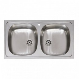 FREGADERO INOX 2S...