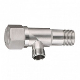 LLAVE ESCUADRA 1/2x1/2 INOX