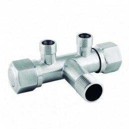 VALVULA ESCUADRA COMBI INOX...