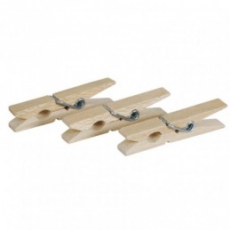 Pinzas de ropa HABITEX madera