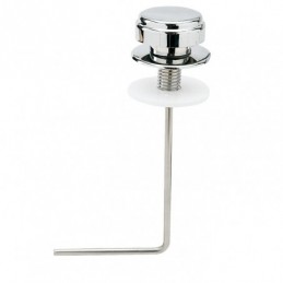 TIRADOR UNIVERSAL CURVO CROMO