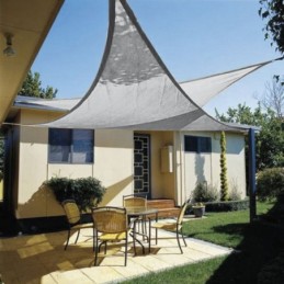 Toldo vela 5x5x5 m. Blanco