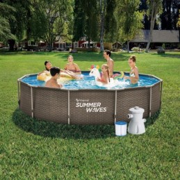 Piscina tubular imitación...