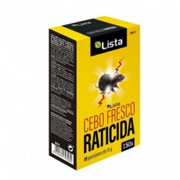 Raticida cebo fresco. 150 gr.