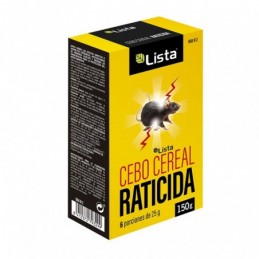 Raticida cereal. 150 gr.