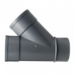 DERIVACION 45º PVC M-H Ø110mm.