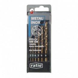 BROCAS P/METAL HSS-CO JGO.6...