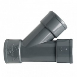 DERIVACION 45º PVC H-H Ø32mm.
