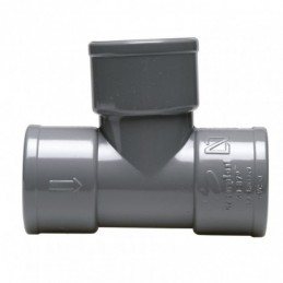 DERIVACION 87º PVC H-H Ø50mm.