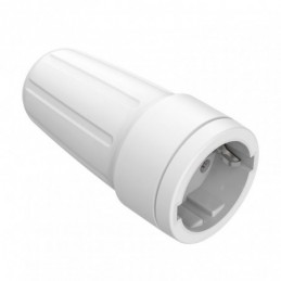 BASE TT 16A-250V CAUCHO...