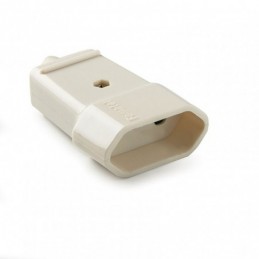 BASE MOVIL 10A-250V BLANCO
