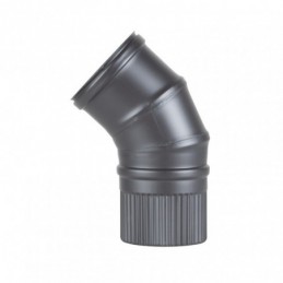 CODO 45º PELLET INOX PINT...