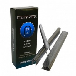 Grapas cable mod. 28...