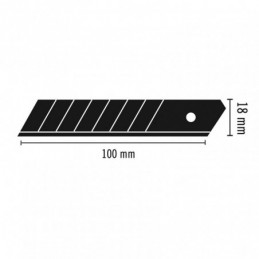Cuchilla RATIO B6824 9 mm,...