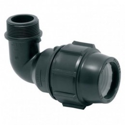 Codo mixto r/macho 32x1"...