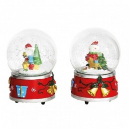 BOLA NIEVE STA CLAUS...