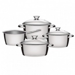 BATERIA 4 PZAS. INOX...
