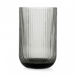 VASO VIDRIO GRIS FOSIL 6...