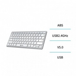 TECLADO BT SLIM BLANCO UNICO