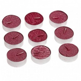 VELA TEALIGHT ROJA D.3,80...