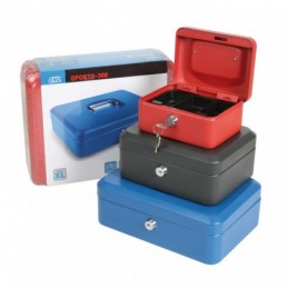 CAJA CAUDAL. C/BAN. AZUL....