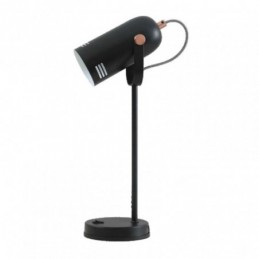 LAMPARA DE MESA E27 NEGRA...